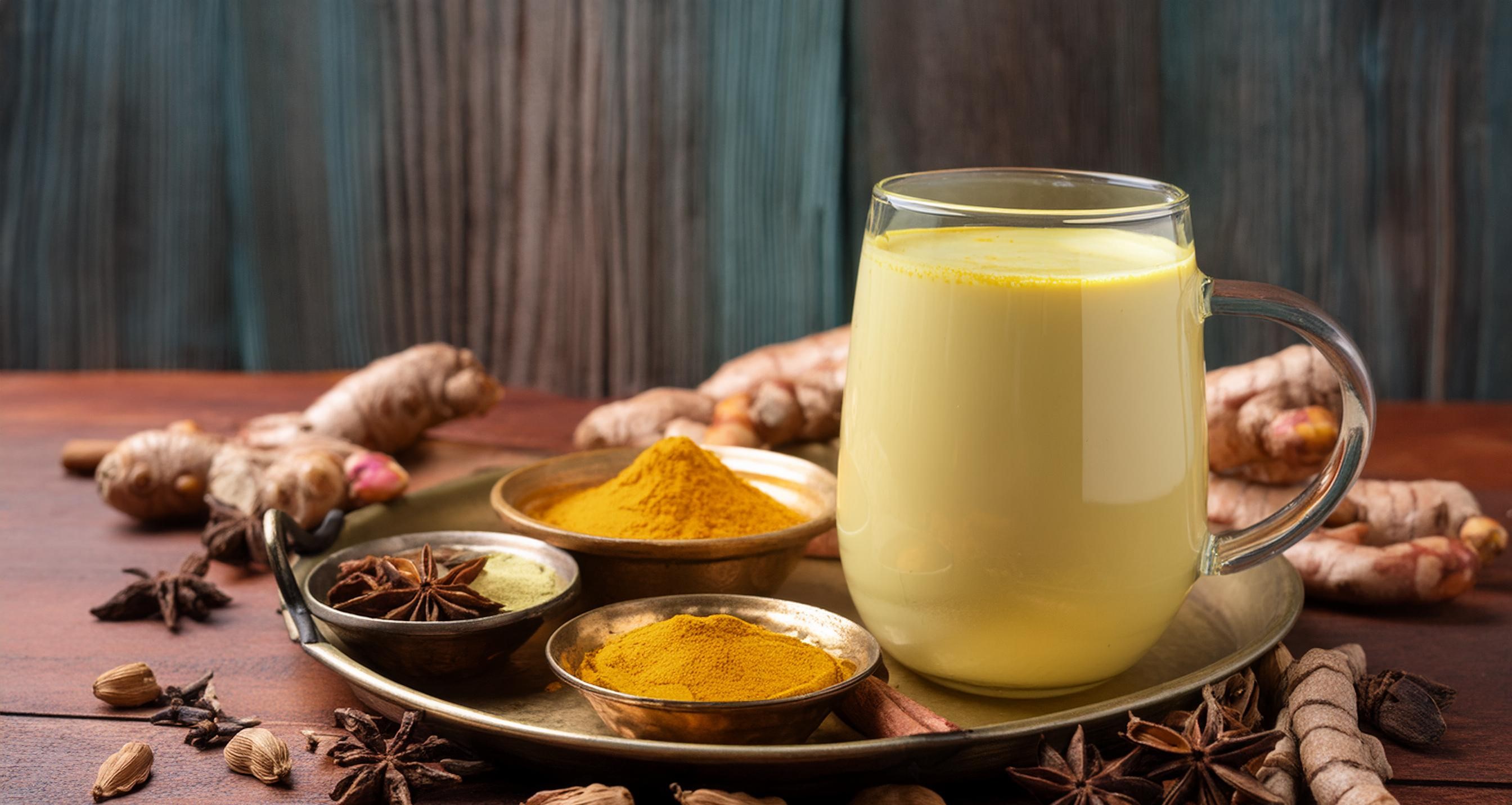 This is an image for topic Health Benefits Turmeric Milk