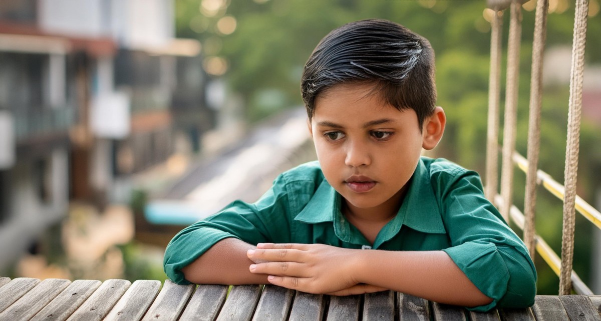 This is an image for topic Depression in Children: 10 Signs that may signify that your child is in depression