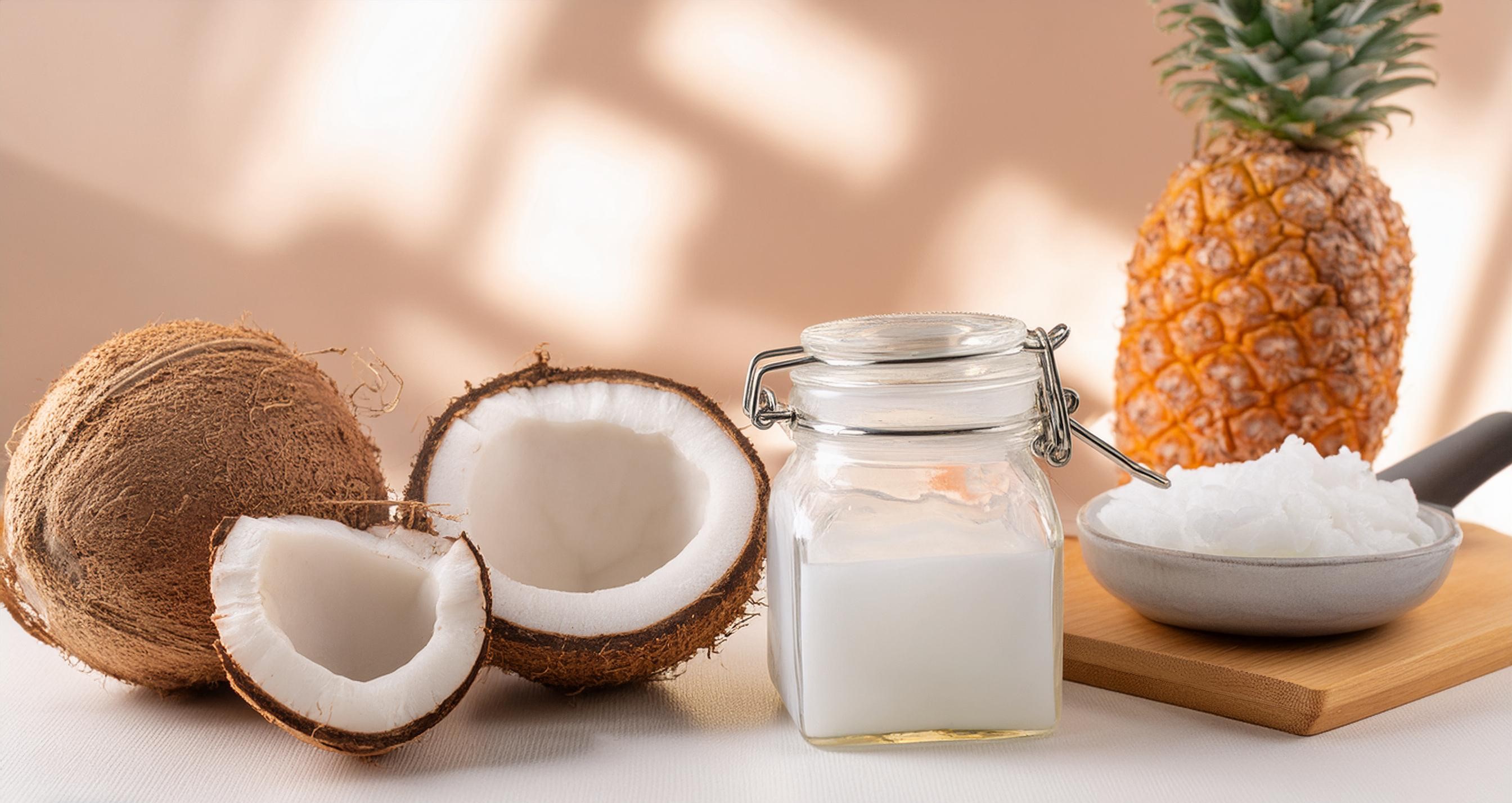 Coconut oil for skin image