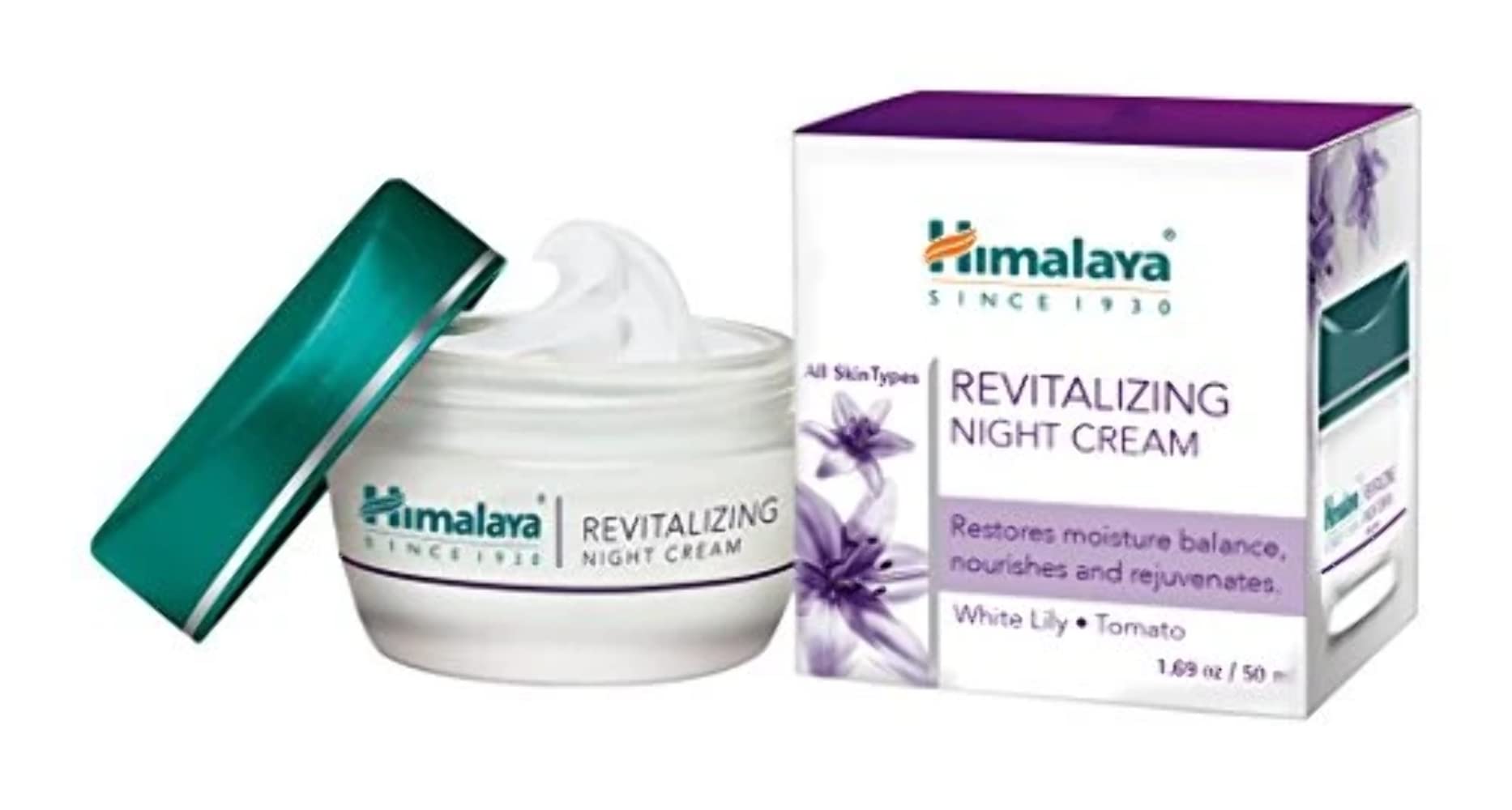 Himalaya Revitalizing Night Cream with White Lily