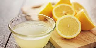 Lemon juice to control acne