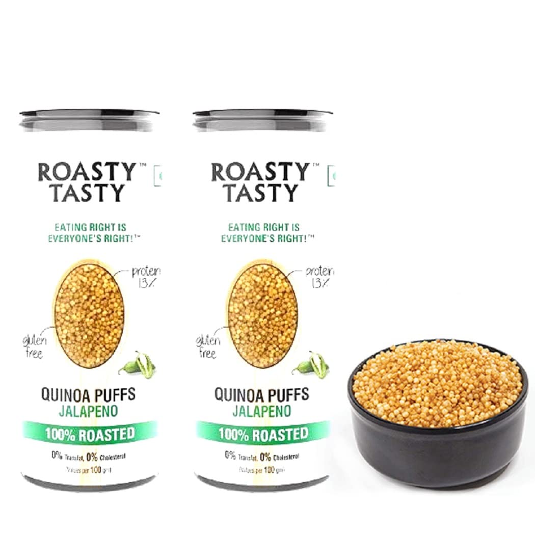 Roasted Testy Quinoa Puffs & Seeds