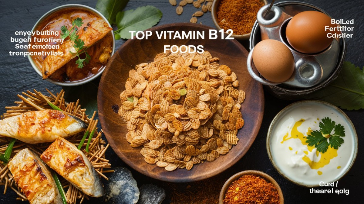 This is an image for topic Vitamin B12 Foods In India