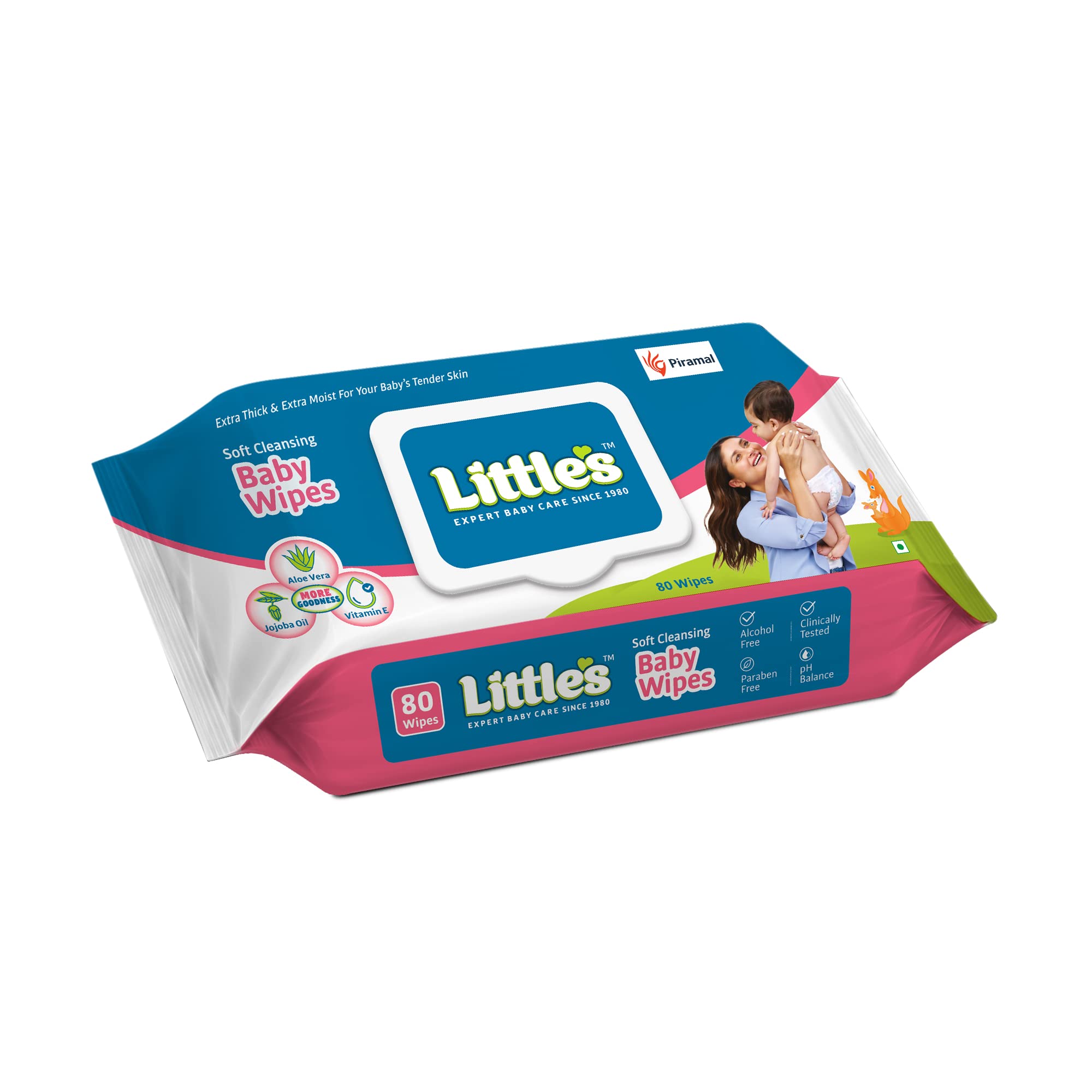 Little's soft baby cleaning wipes
