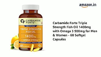 Carbamide Forte Triple Strength Omega-3 Fish Oil