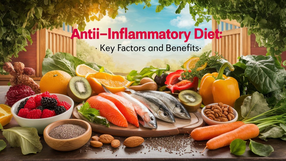 This is an image for topic Anti-Inflammatory Diet: Key Factors and Benefits