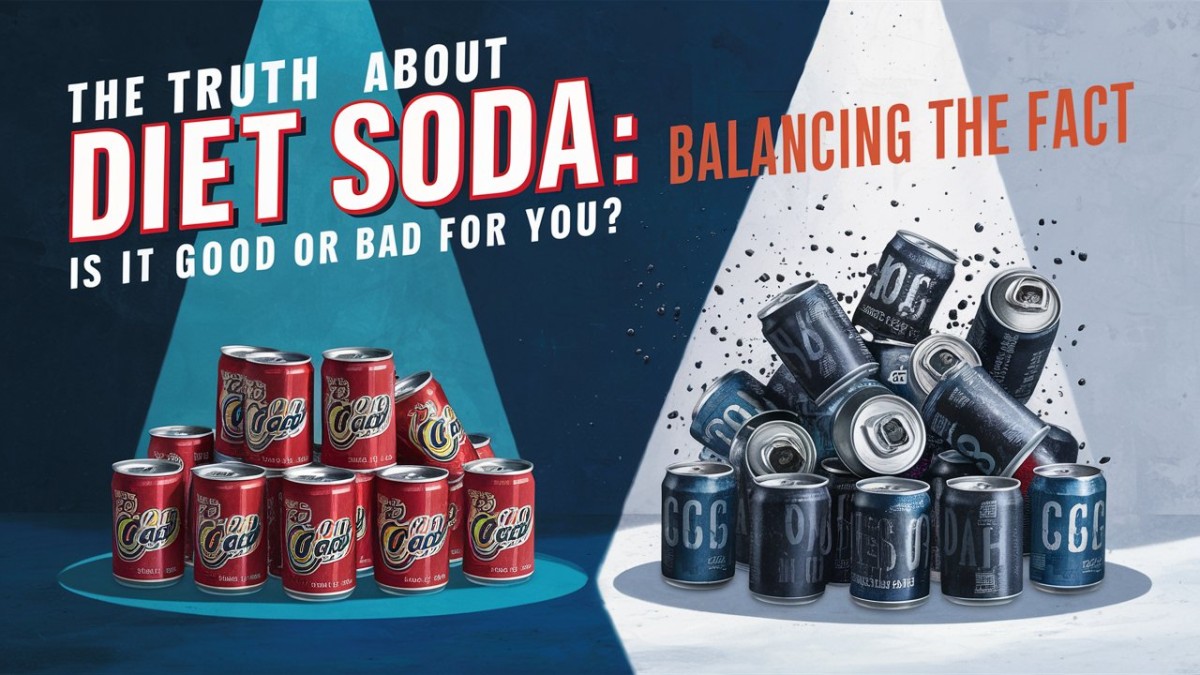 This is an image for topic The Truth About Diet Soda: Is It Good or Bad for You?