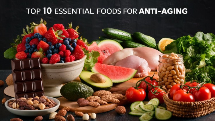 Top 10 Essential Food For Anti-Aging