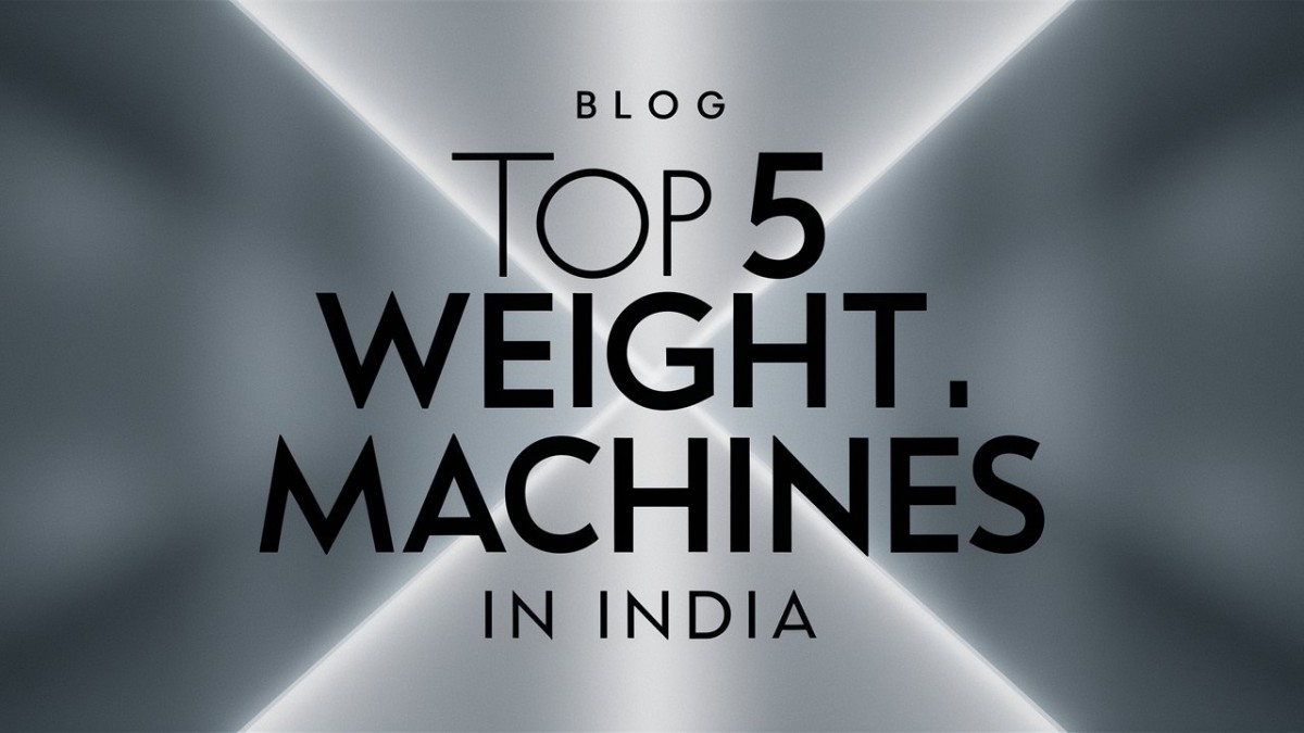 This is an image for topic Top 5 Weighing Machines in India for Effective Health Tracking and Monitoring