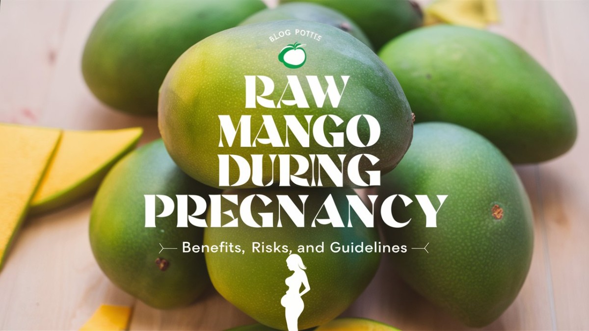 This is an image for topic Raw Mango During Pregnancy: Benefits, Risks, and Guidelines