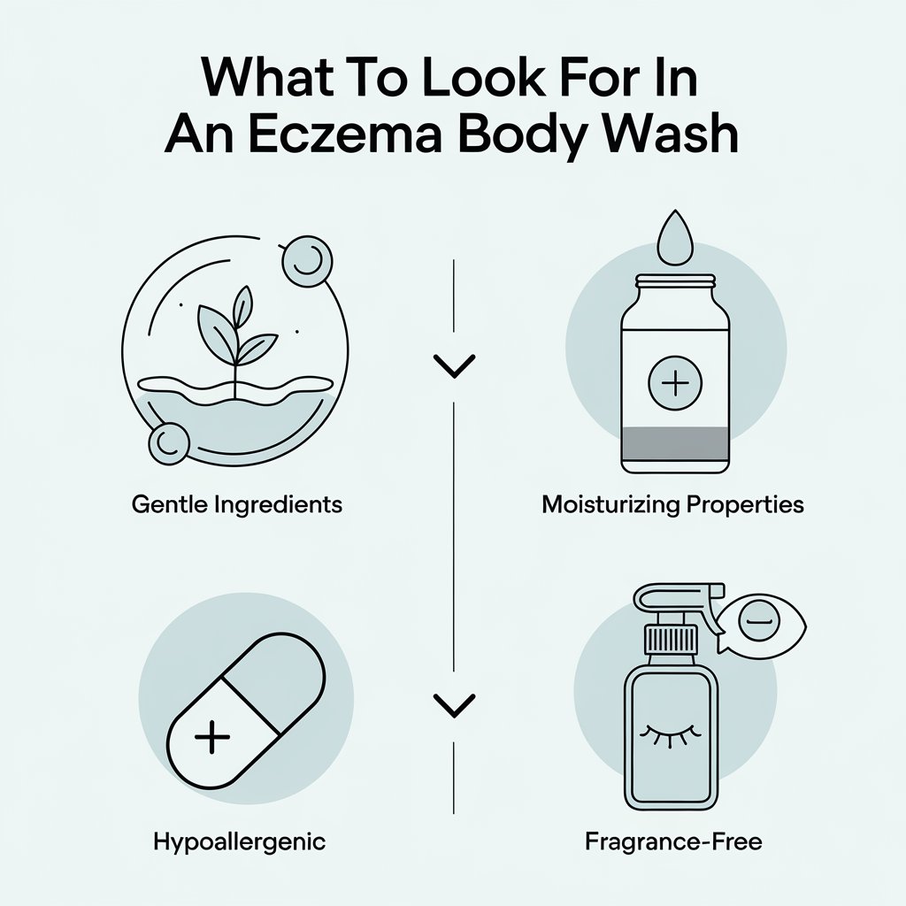 What to look in a eczema body wash