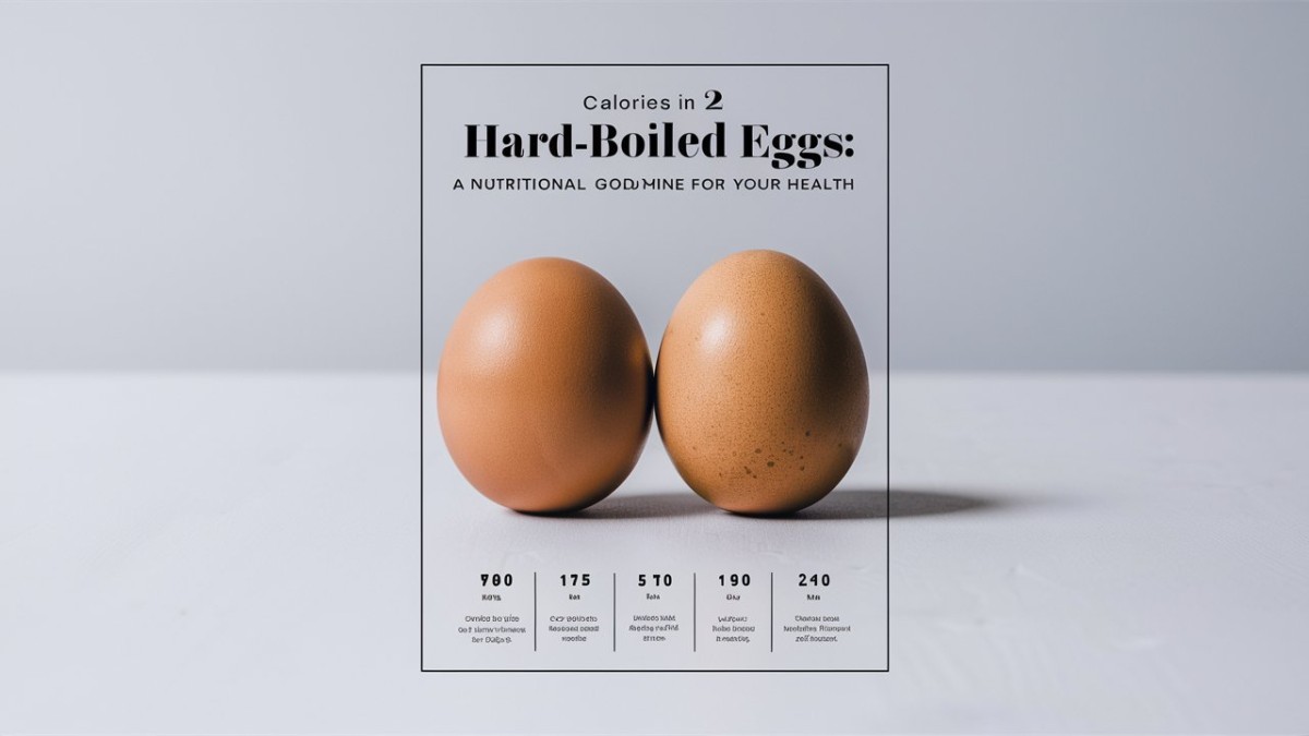 This is an image for topic Calories in 2 Hard-Boiled Eggs: A Nutritional Goldmine for Your Health