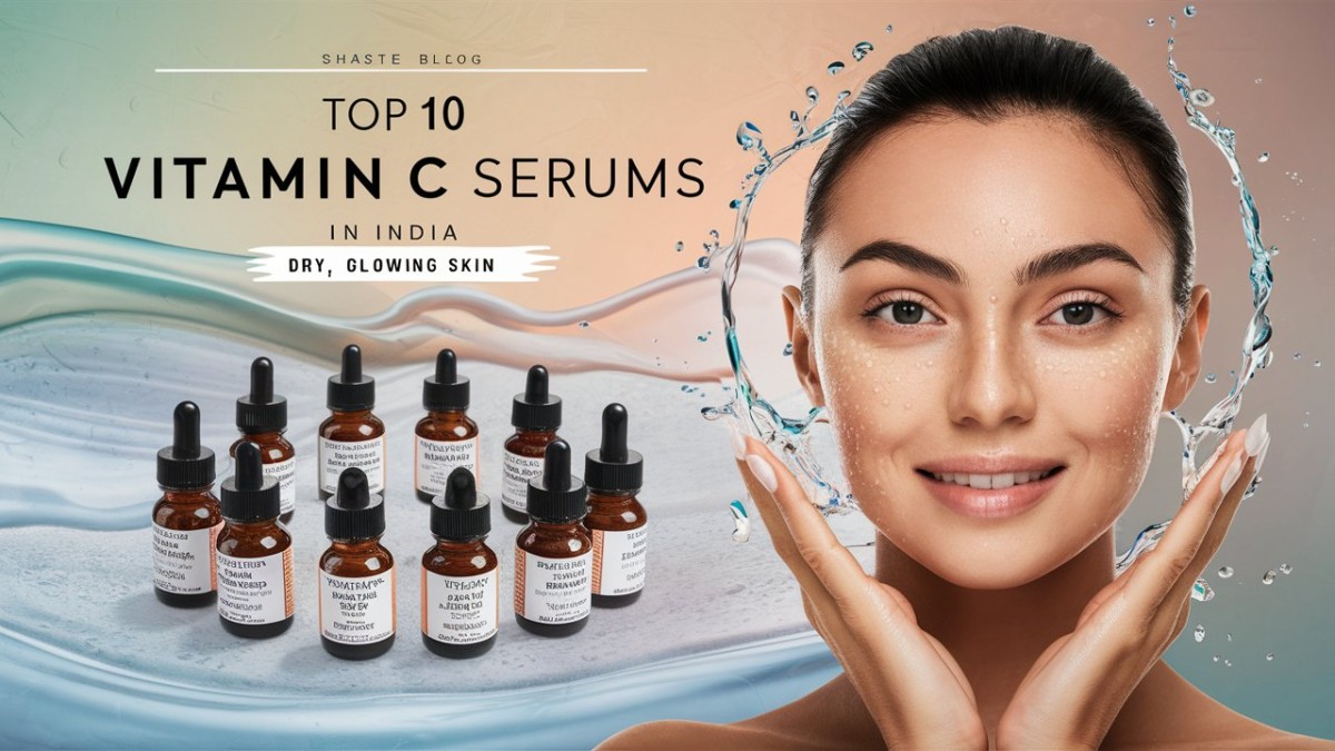 This is an image for topic Top 10 Vitamin C Serums in India for Dry Skin