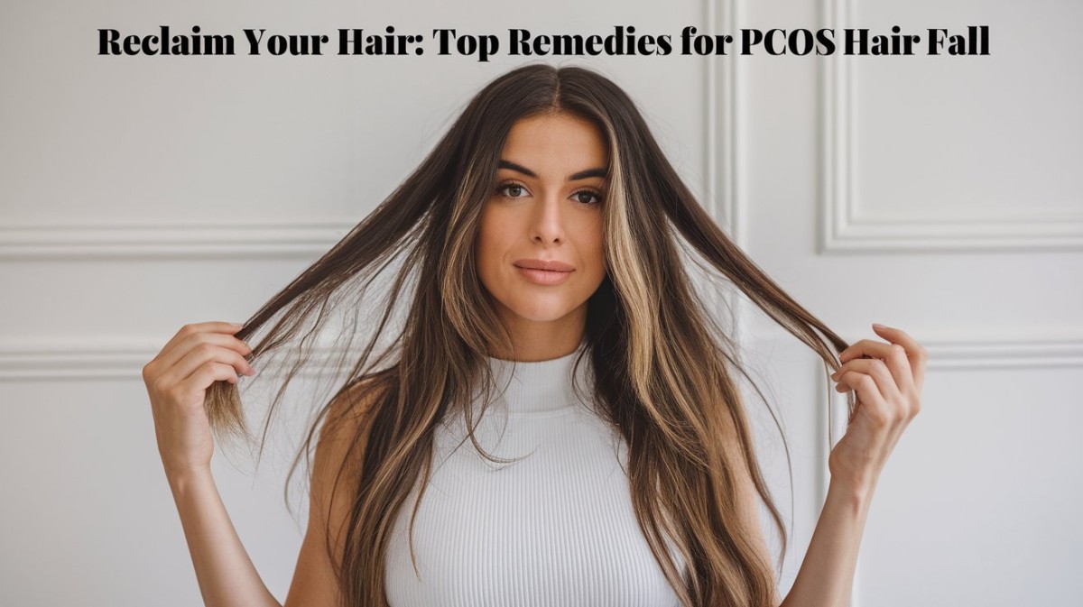 This is an image for topic Reclaim Your Hair: Top Remedies for PCOS Hair Fall