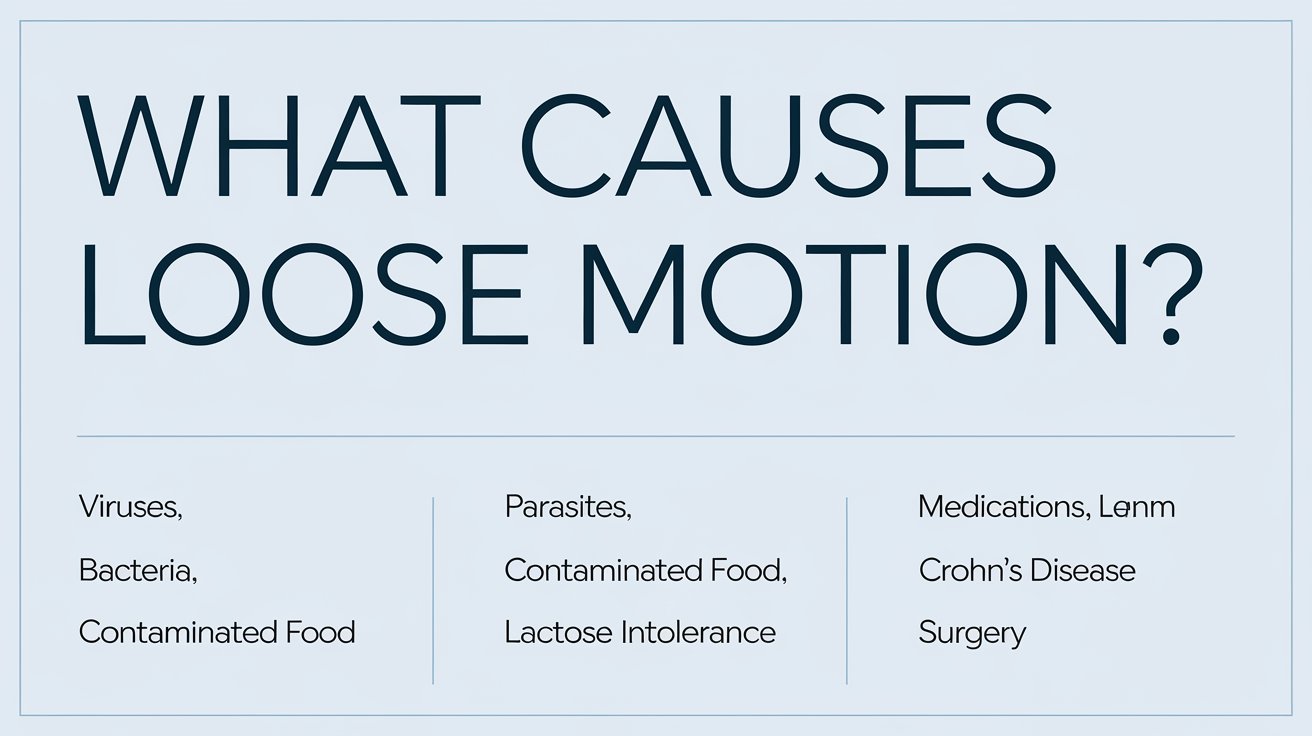 Causes of loose motion