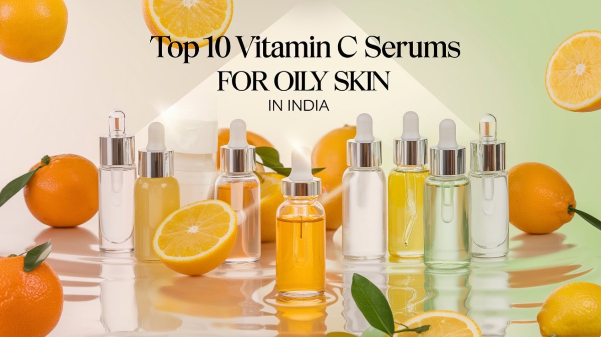 This is an image for topic Top 10 Vitamin C serums In India For Oily Skin