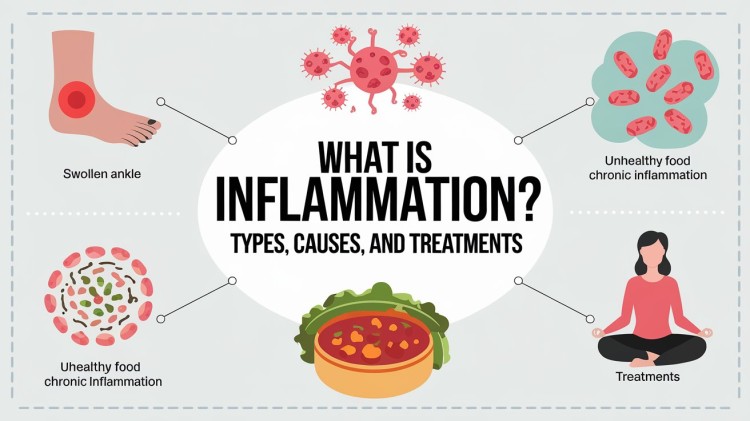 What Is Inflammation? Types, Causes, and Treatments