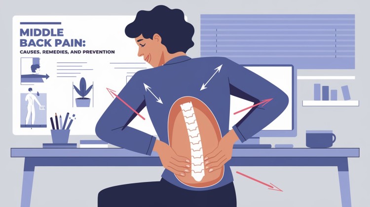 Middle Back Pain: Causes, Remedies, and Prevention