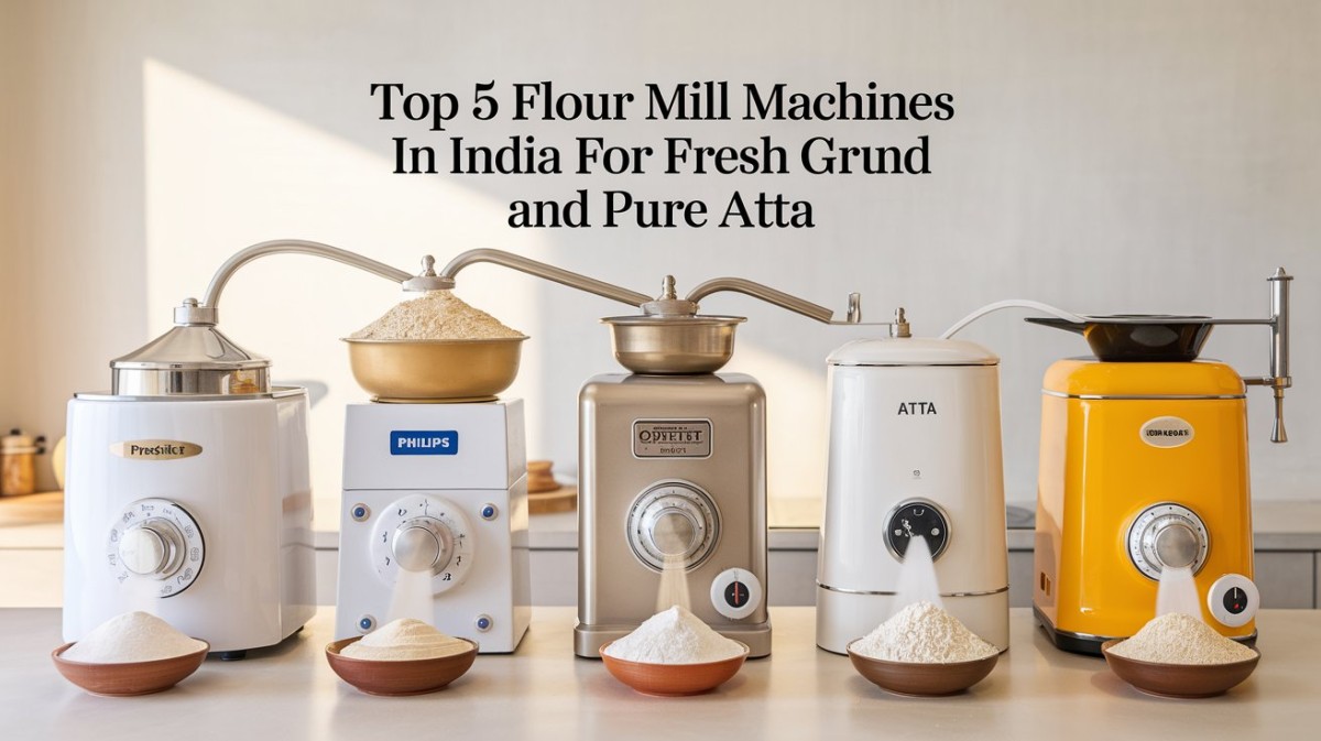 This is an image for topic Top 5 Flour Mill Machines in India for Fresh and Pure Atta