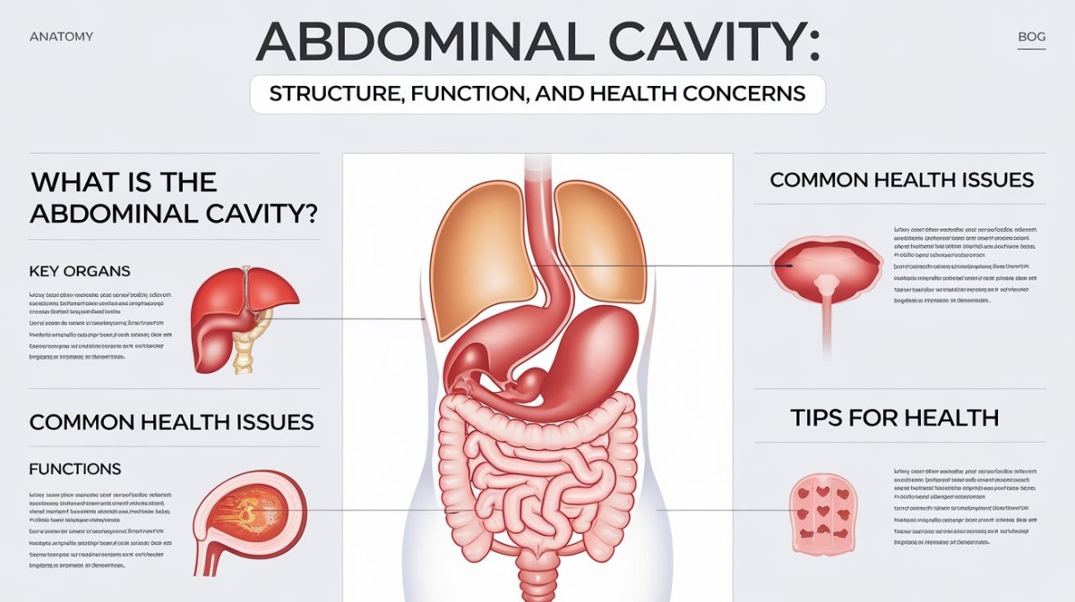 This is an image for topic Abdominal Cavity: Structure, Function, and Health Concerns