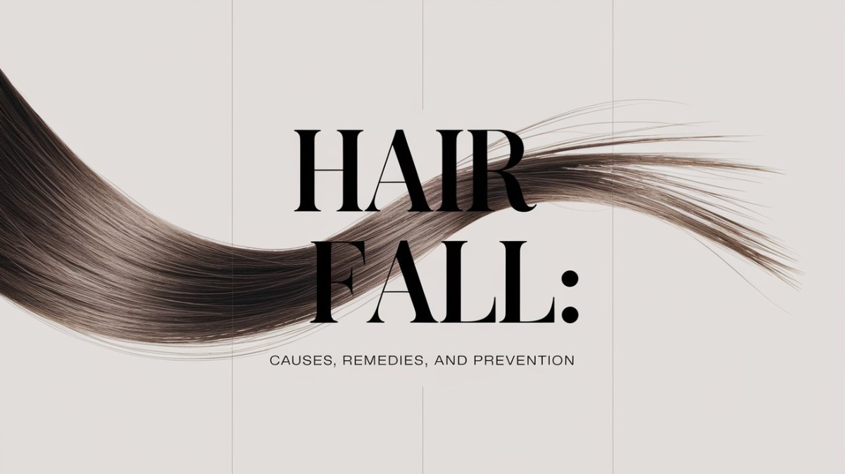 This is an image for topic Hair Fall: Causes, Remedies, and Prevention