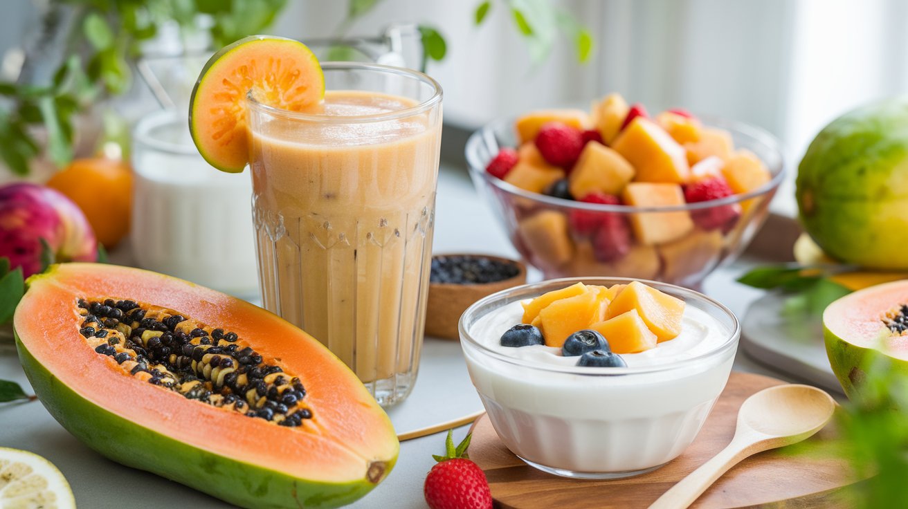 Enjoy papaya in smoothies, salads, and more!