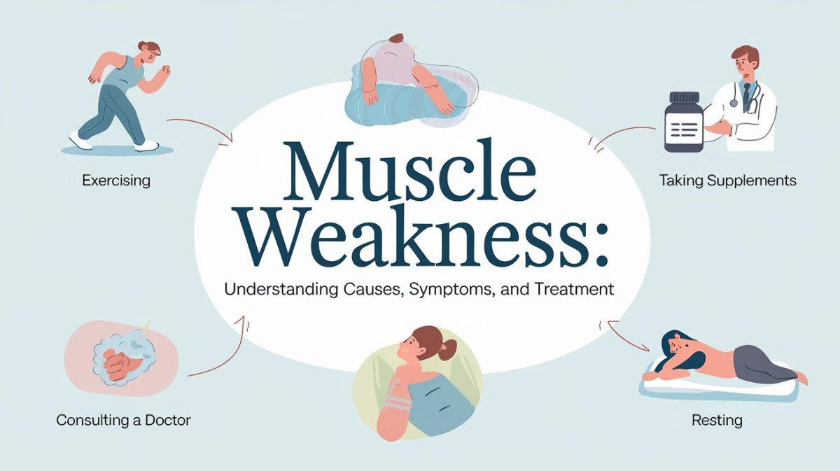 This is an image for topic Muscle Weakness: Understanding Causes, Symptoms, and Treatment