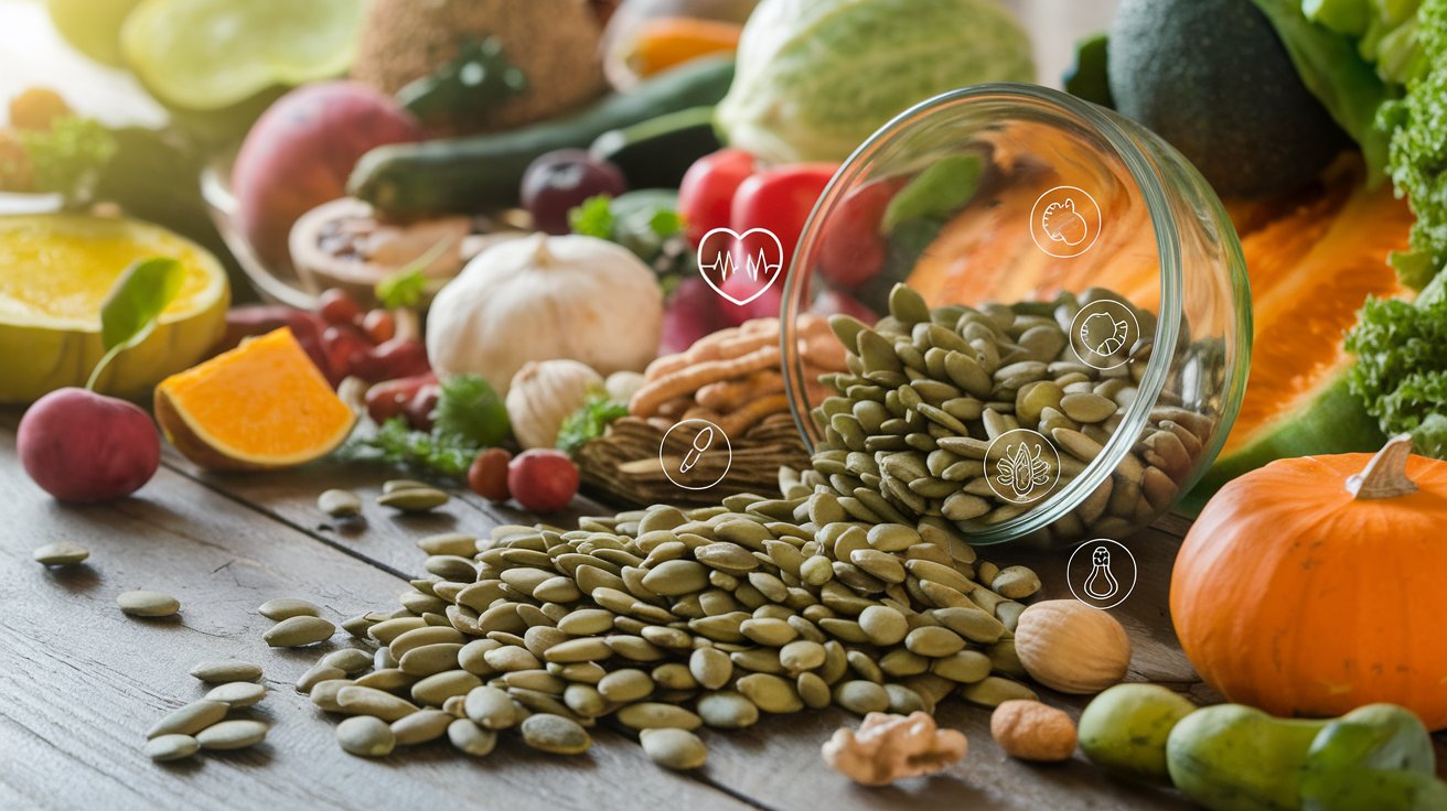 Nutrient-rich pumpkin seeds: heart, sleep, and bone health!