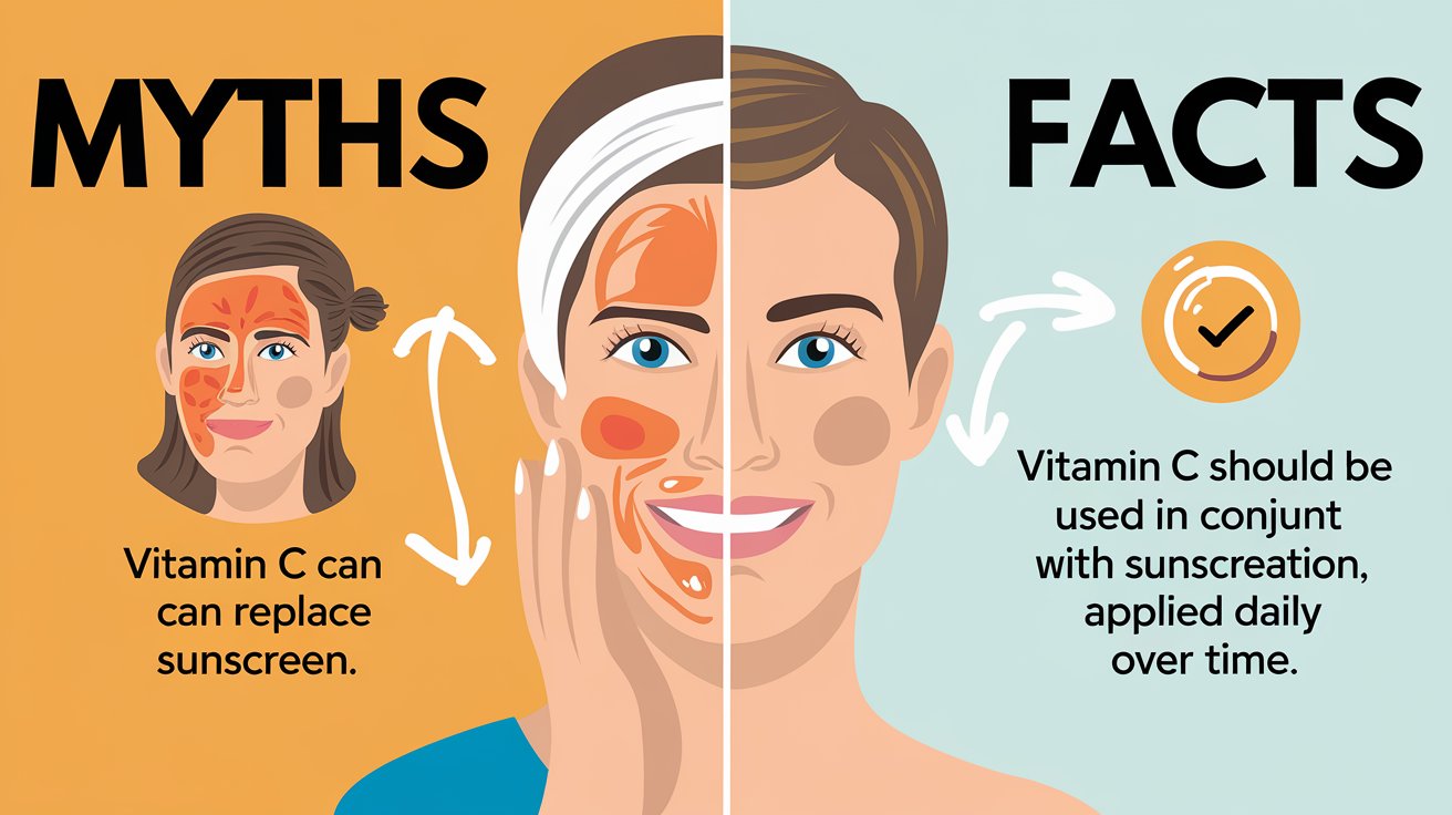 Debunking Vitamin C myths for better skin results.